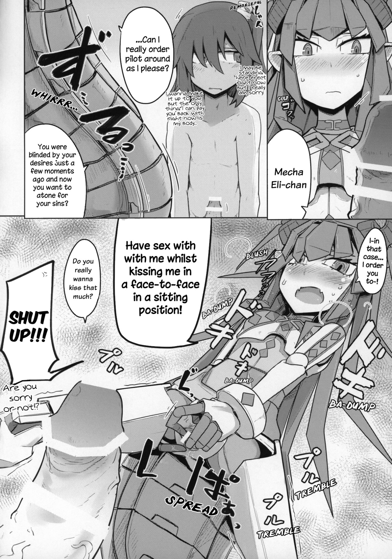 Hentai Manga Comic-Lovestruck Mecha Eli-chan and Her Cross-dressing Master-Read-19